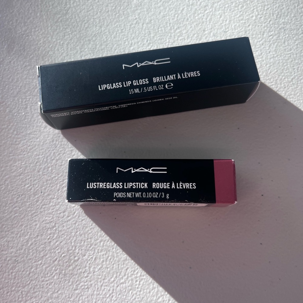 MAC Cosmetics Lustreglass Lipstick & lipglass lip gloss